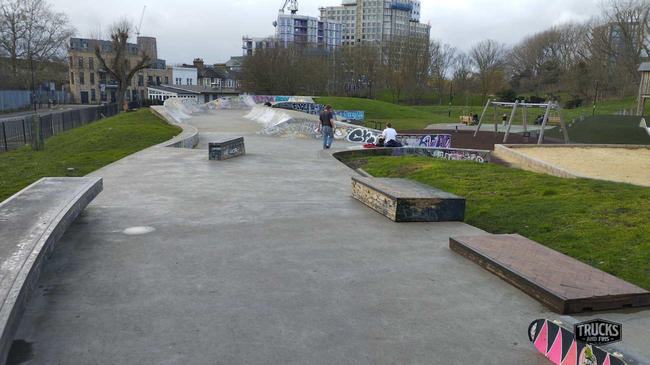 Folkestone Gardens skatepark